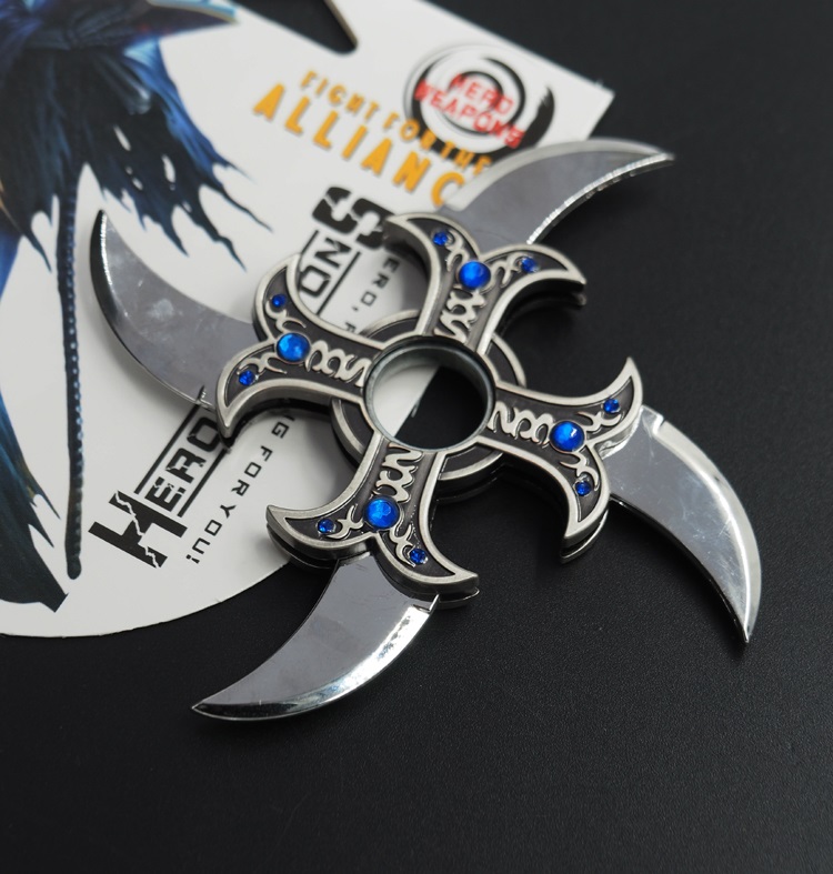 海贼王鹰眼旋转折叠手里剑(蓝色)_海贼王_欧凡雅动漫周边_动漫周边产品批发 动漫精品批发 游戏周边产品批发 欧凡雅动漫批发网