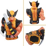 半身金刚狼X-Man PVC手办公仔 存钱罐 储钱罐