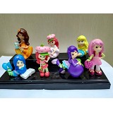 7款美美的草莓女公仔手办