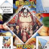 TTYJ008-海贼王 宝宝套头浴巾