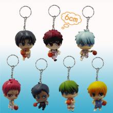 7款黑子的篮球匙扣