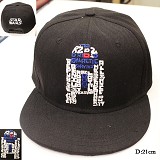 星球大战字母机器人标志棒球帽（黑色）