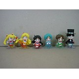 4代美少女战士公仔手办（6款一套）