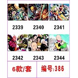 386 一拳超人鼠标垫（6款一套）