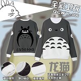 QCWY006-龙猫动漫全彩加绒卫衣