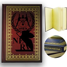 EVA二代硬皮抄 魔法本 笔记本（红色）