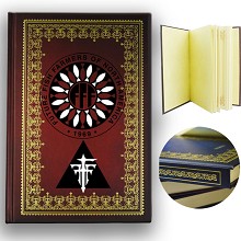 ｆｆｆ团 二代硬皮抄 魔法本 笔记本（红色）