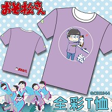 QCDX044-阿松动漫全彩短袖T恤