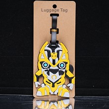 变形金刚行李箱硅胶标签扣