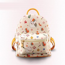 夏目友人帐 高品质彩印定形动漫女款双肩包 黑色版