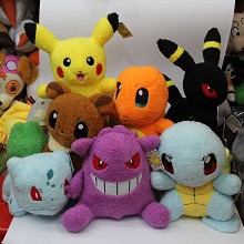 30CM宠物小精灵新款毛料组合毛绒公仔（7款一套出）