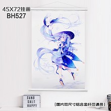 (45X72)BH527-初音动漫白色塑料杆挂画
