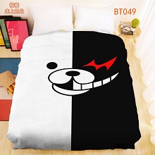 BT049-弹丸论破全彩可定制超大动漫被套 缎纹布被套