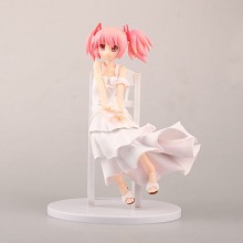 魔法少女小圆鹿目圆香白色连衣裙手办(2款一套出) 