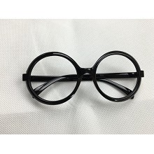 哈利波特圆眼镜框 复古无镜片塑料
