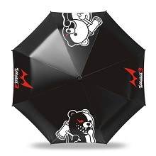 黑白熊 三折银胶伞 雨伞