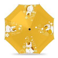 夏目友人帐 三折银胶伞 雨伞