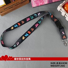 宠物小精灵伊贝伊布家族优质手机挂绳证件吊绳胸卡工牌工作证挂带10条起批