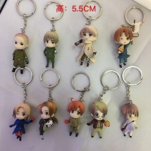 9款黑塔利亚匙扣