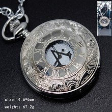 刺客信条银色怀表项链