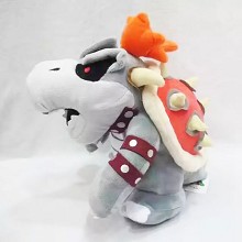 12英寸超级玛丽库巴火龙毛绒公仔 灰色