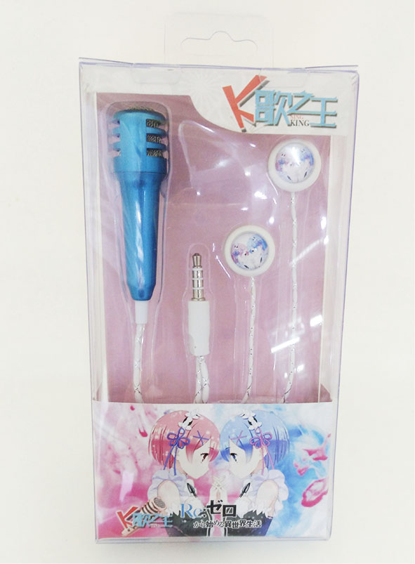 从零开始异世界生活 小话筒耳机一体K歌之王耳机