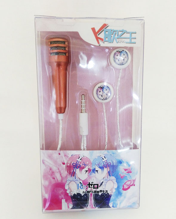 从零开始异世界生活 小话筒耳机一体K歌之王耳机