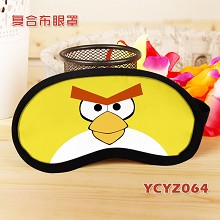 YCYZ064愤怒的小鸟彩印复合布眼罩