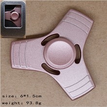 三叶菱边粉色陀螺