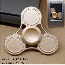 三叶圆边金色陀螺