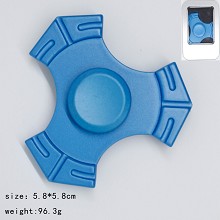 三叶方形蓝色陀螺
