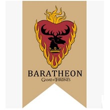 权利游戏 Baratheon 旗帜COSPLAY旗子道具