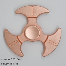 三叶圆粉色陀螺