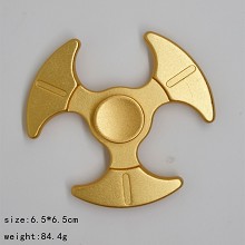 三叶圆金色陀螺