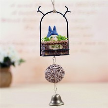 990-2B蓝色龙猫风铃