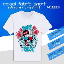 MDE220-个性潮流 莫代尔短袖T恤 单面