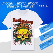 MDE231-个性潮流 莫代尔短袖T恤 单面