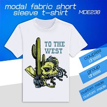 MDE238-个性潮流 莫代尔短袖T恤 单面