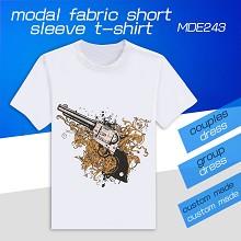 MDE243-个性潮流 莫代尔短袖T恤 单面
