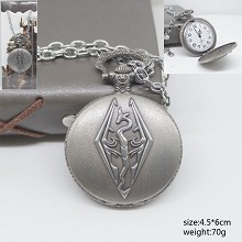 上古卷轴银色怀表