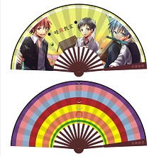 10英寸长 暗杀教室 折扇 扇子