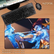 HZD136-守望先锋游戏 40X60橡胶课桌垫 鼠标垫