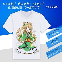MDE349-LoveLive动漫莫代尔短袖T恤 单面