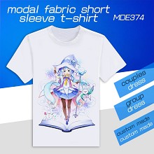 MDE374-VOCALOID初音动漫莫代尔短袖T恤 单面