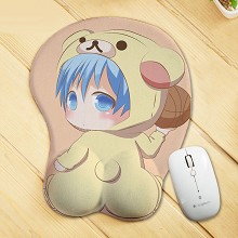 黑子的篮球 黑子哲也 3d立体硅胶鼠标垫 透明吸塑盒包装