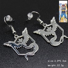 口袋精灵火鸟六角耳环