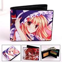 东方 对折彩印钱包