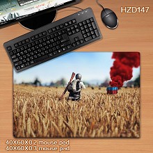 HZD147-绝地求生游戏 40X60橡胶课桌垫 鼠标垫