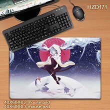HZD171-VOCALOID初音动漫 40X60橡胶课桌垫 鼠标垫
