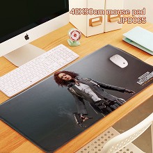 JPD065-绝地求生 游戏 40X90X0.3锁边加厚键盘垫 鼠标垫
